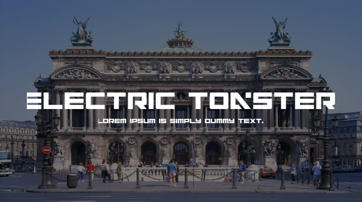 Electric Toaster Font