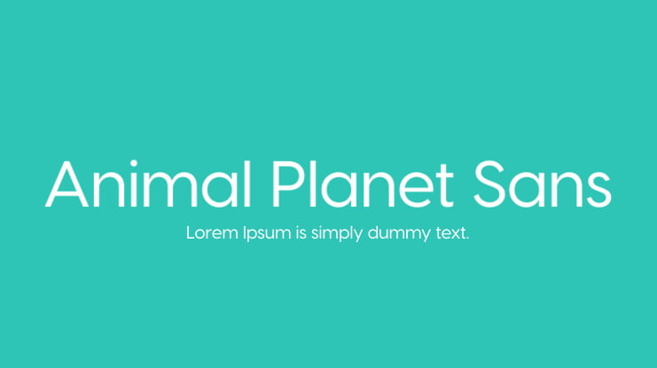Animal Planet Sans Font : Download Free for Desktop & Webfont