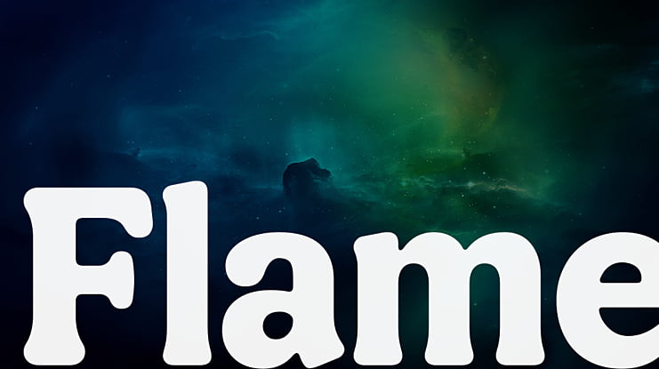 Flame Font Family