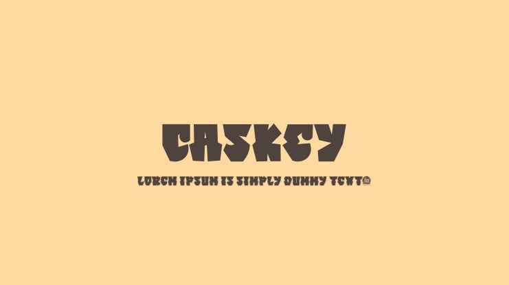 Caskey Font Family