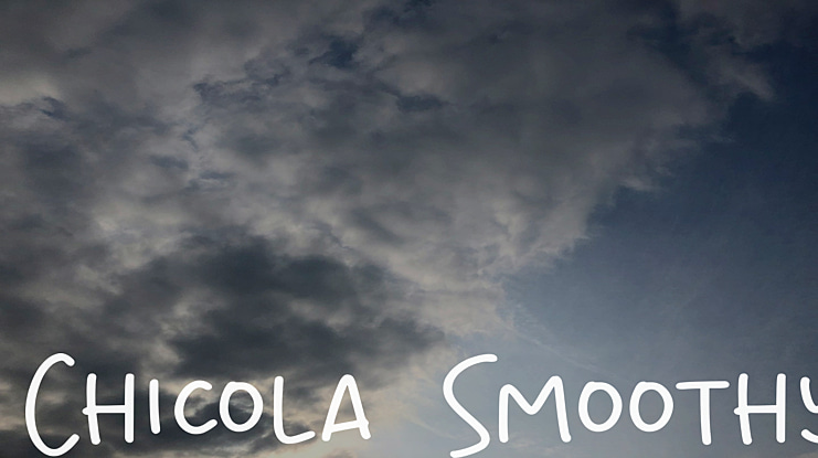 Chicola Smoothy Font