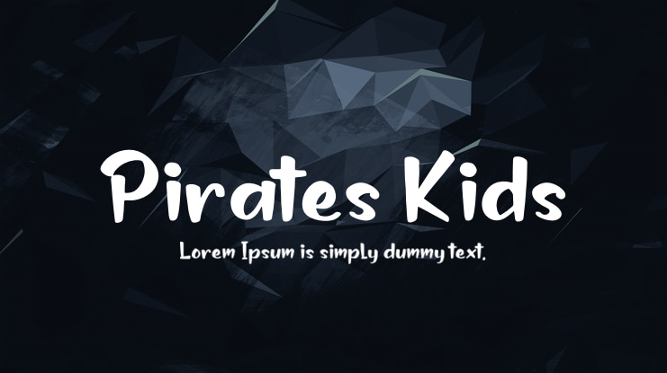 Pirates Kids Font