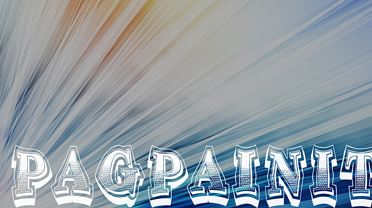 Pagpainit Font