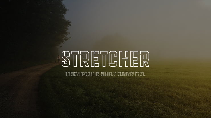 Stretcher Font