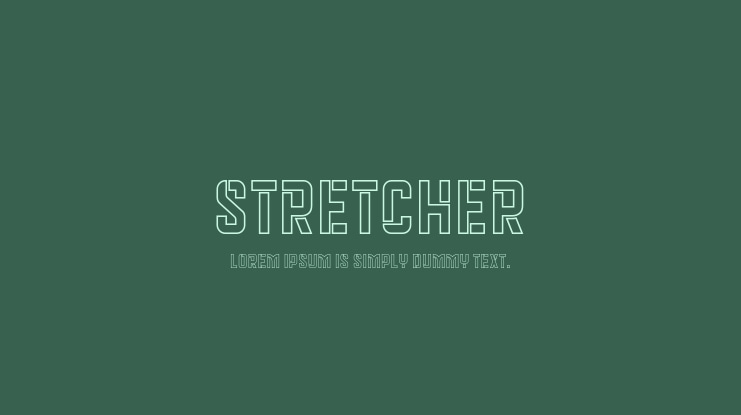 Stretcher Font