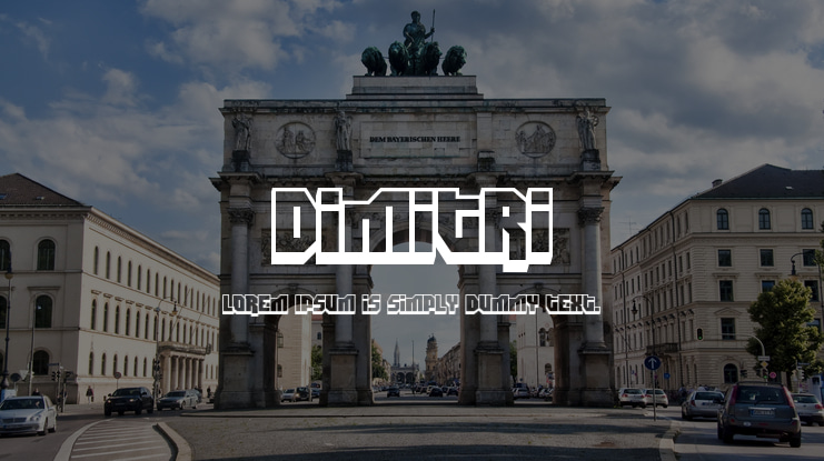 Dimitri Font Family