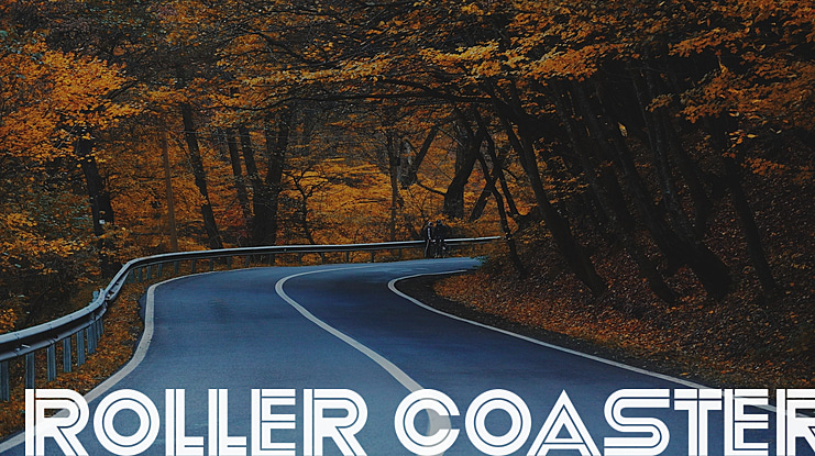 Roller Coaster Font