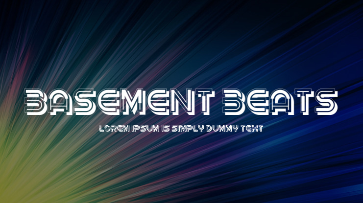 Basement Beats Font