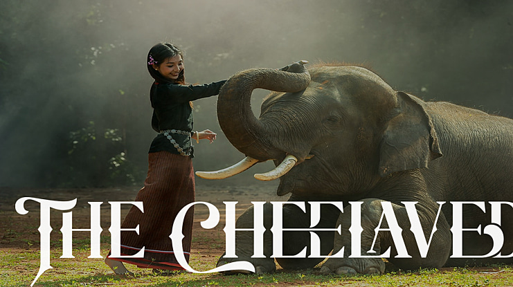 The Cheelaved Font