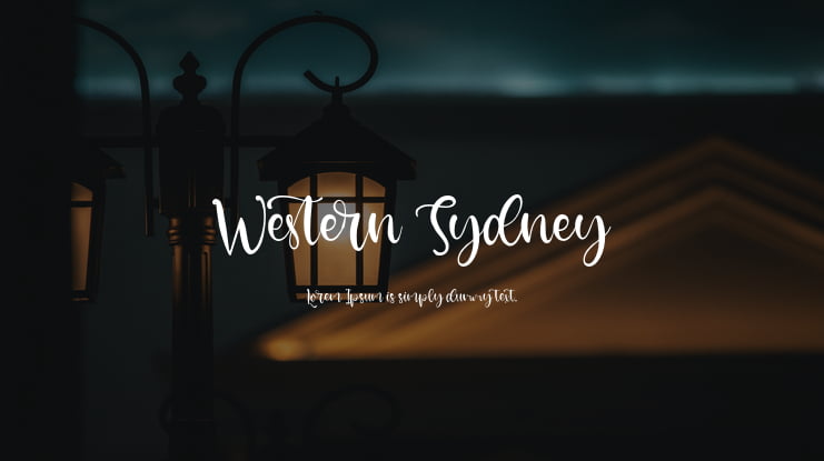Western Sydney Font