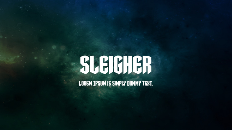 Sleigher Font Family