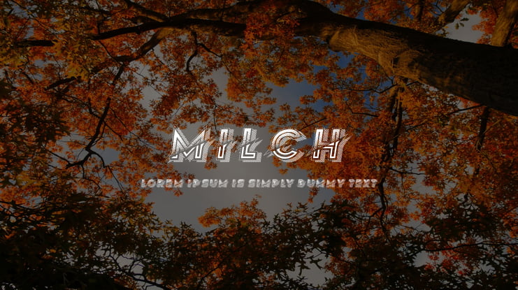 Milch Font