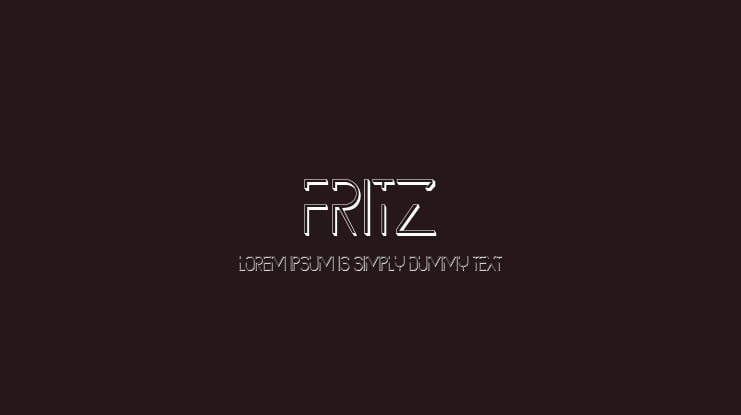 Fritz Font Family