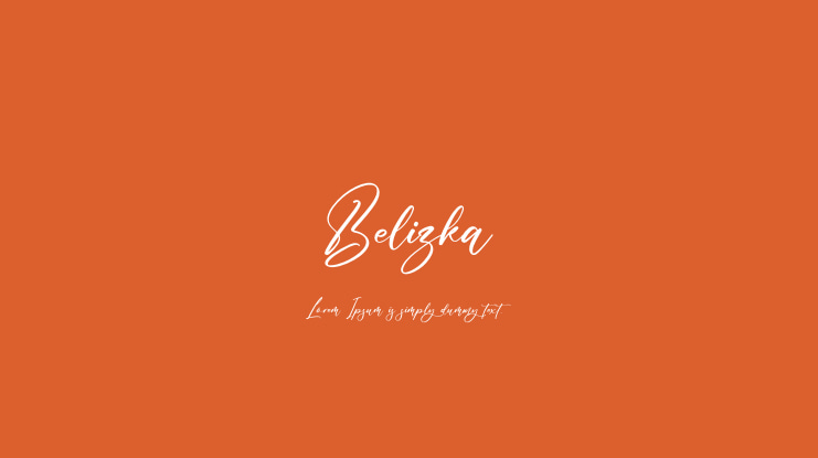 Belizka Font