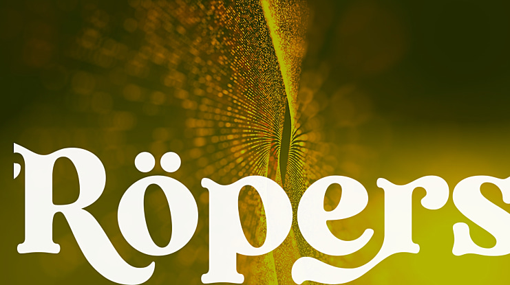 Ropers Font
