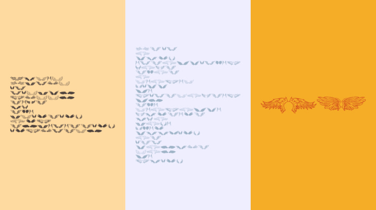 wings of wind tfb Font