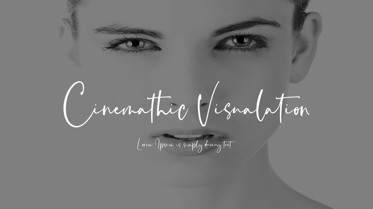 Cinemathic Visualation Font