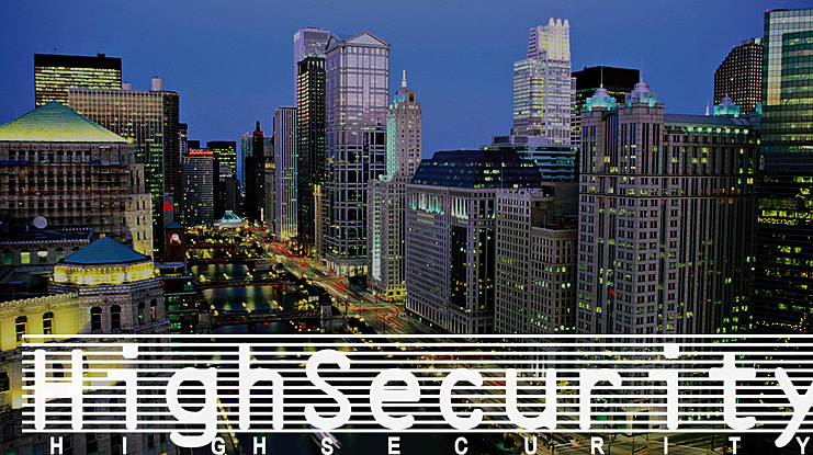High Security Font