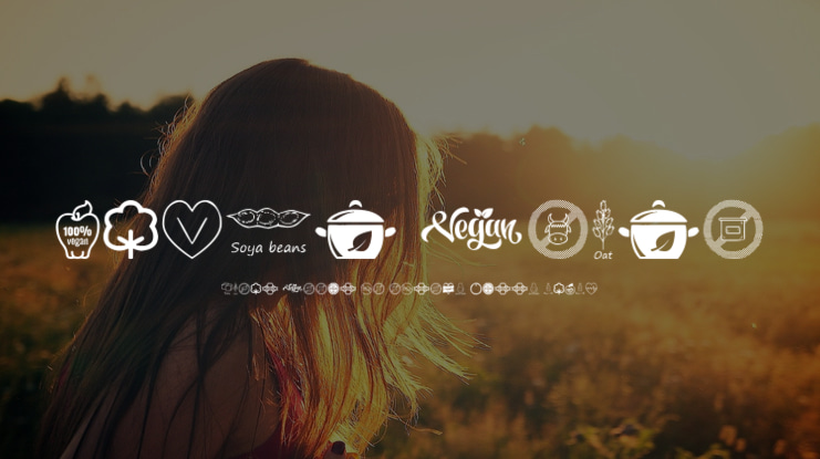 Vegan Icons Font
