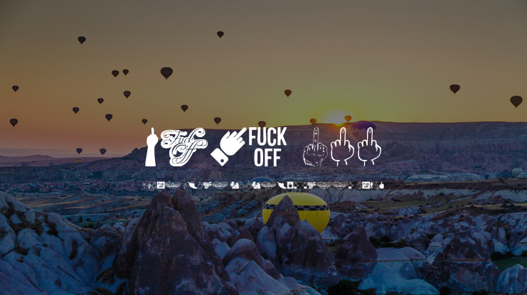 Fuck Off Font