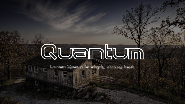 Quantum Font Family
