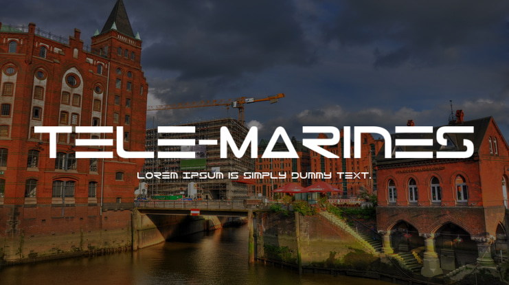 Tele-Marines Font Family