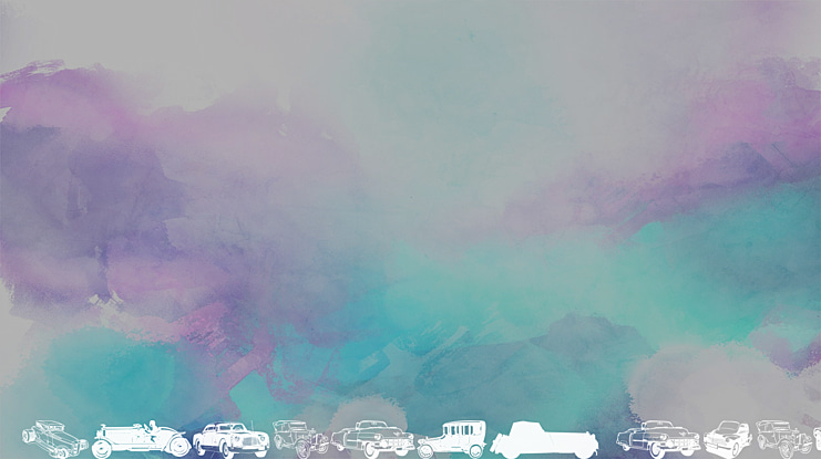 vintage auto cars tfb Font