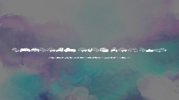 vintage auto cars tfb Font