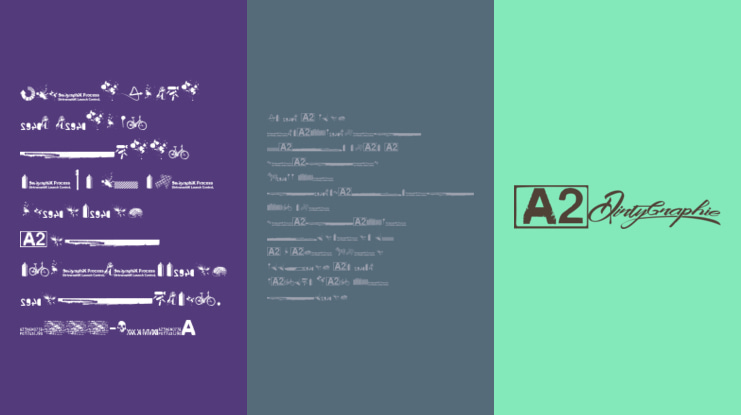 R74_Dingbat attak Font