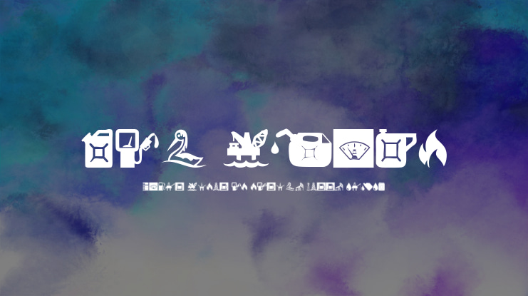 Oil Icons Font
