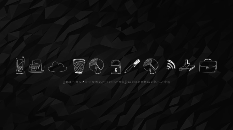 SketchIcons Font Family