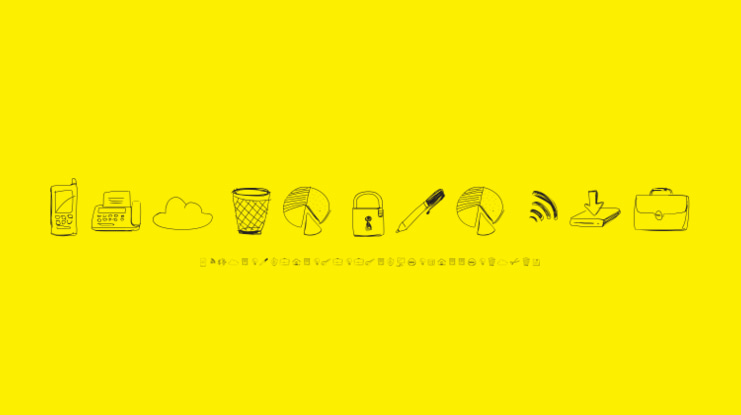 SketchIcons Font Family
