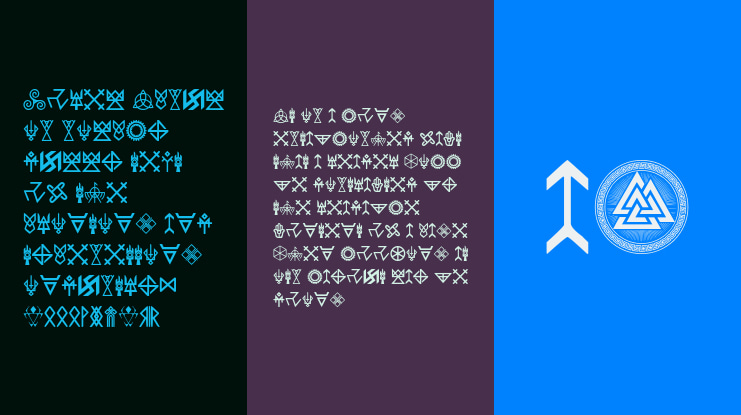 Pagan Symbols Font