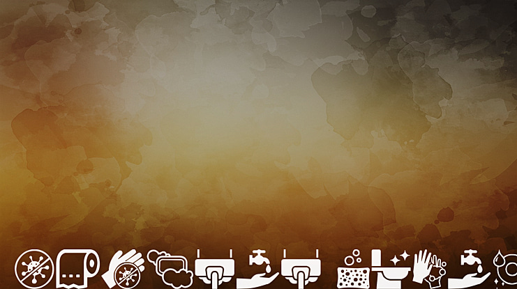 Hygiene Icons Font