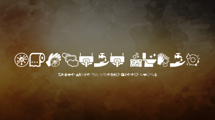 Hygiene Icons Font