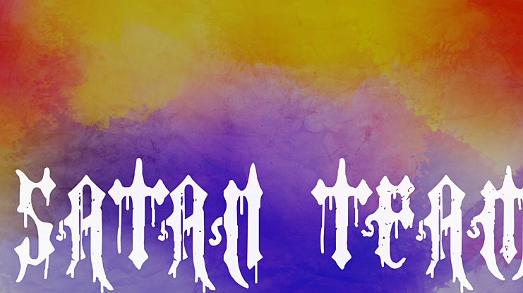 Satan Team Font