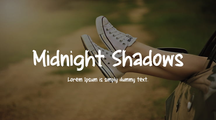 Midnight Shadows Font