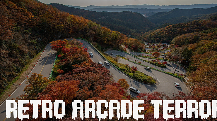 Retro Arcade Terror Font