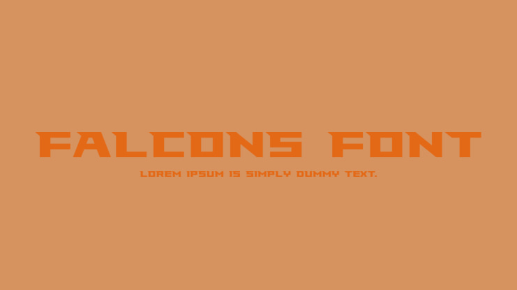 Falcons Font