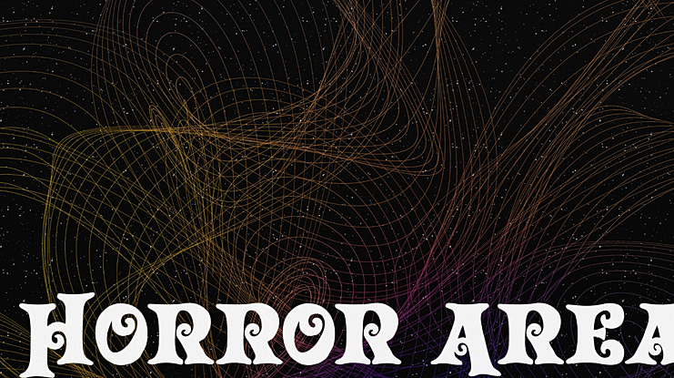 Horror Area Font