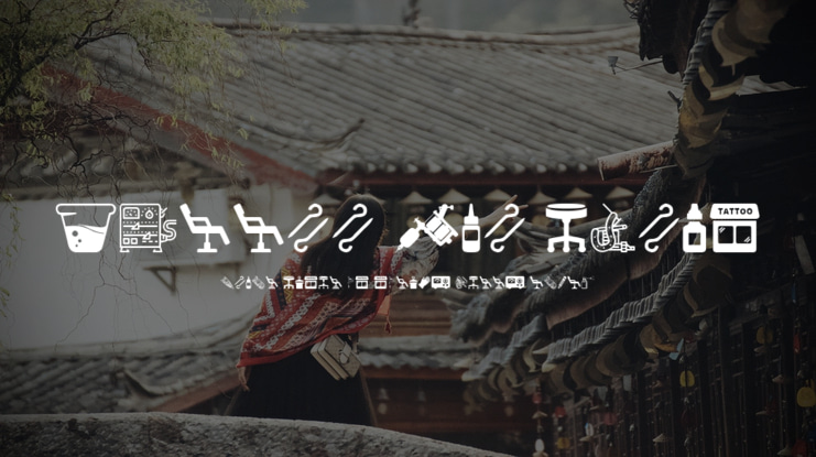 Tattoo Pro Icons Font