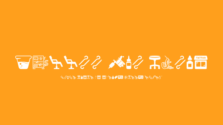 Tattoo Pro Icons Font