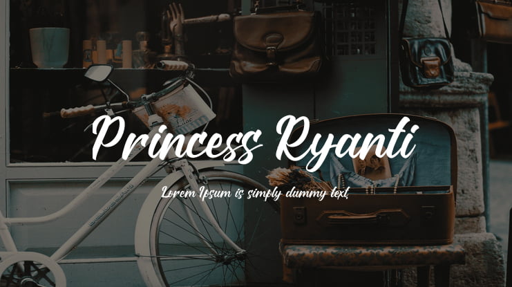 Princess Ryanti Font Family