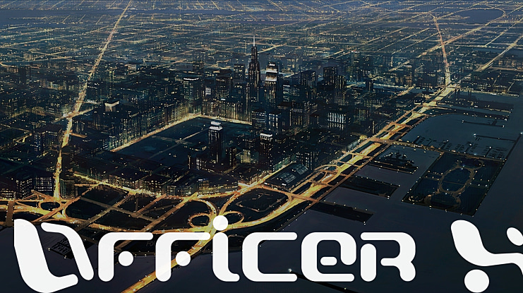 Officer X Font