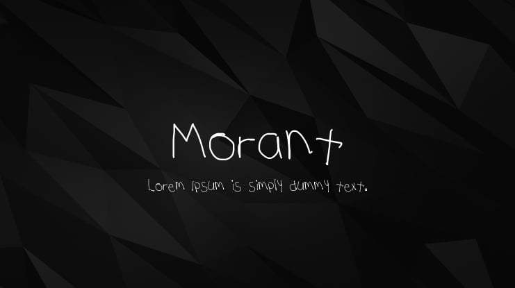 Morant Font Family