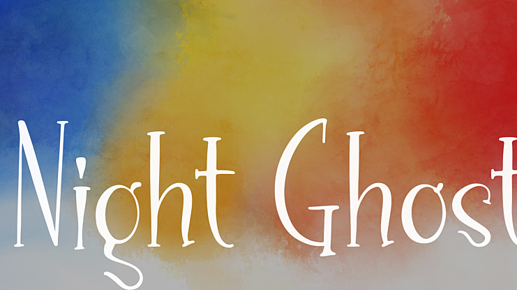 Night Ghost Font