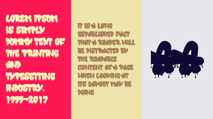 Fallaxe (Drip) Graffiti Font Family