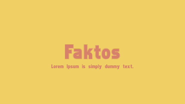 Faktos Font Family