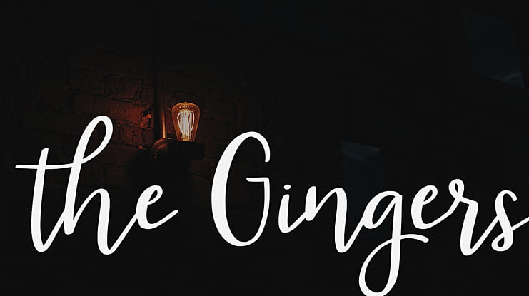 The Gingers Font