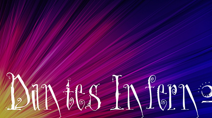 Dantes Inferno Font